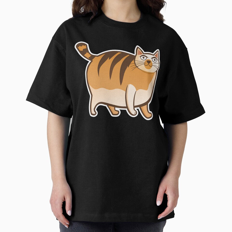 Fat Cat vector Design by Vector Vibes