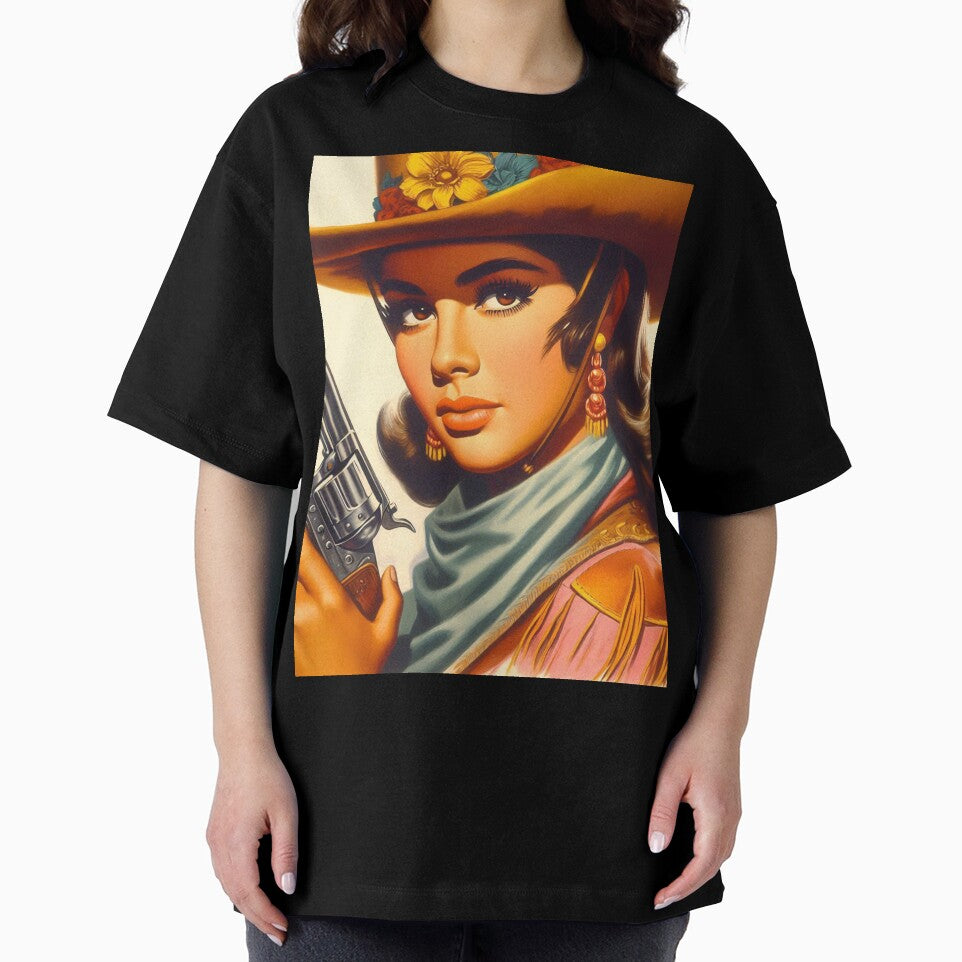 Retro Western Girl by PulpVintage