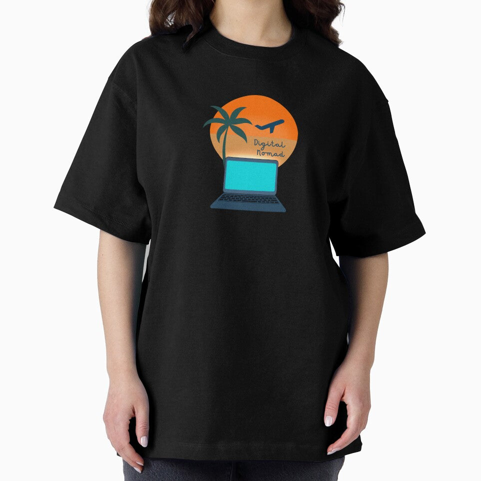 Digital Nomad Sunset Travel Design by Yogabyadeola