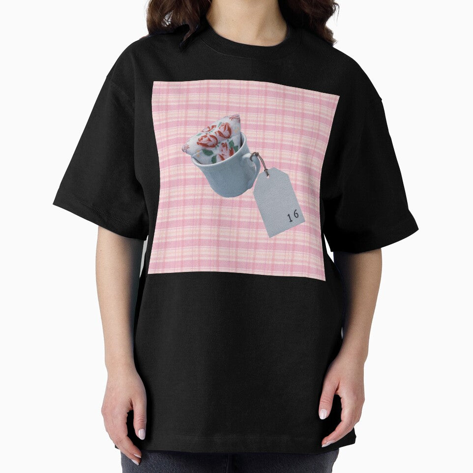 Fancy Teacup Gingham (Pink) by Quillful