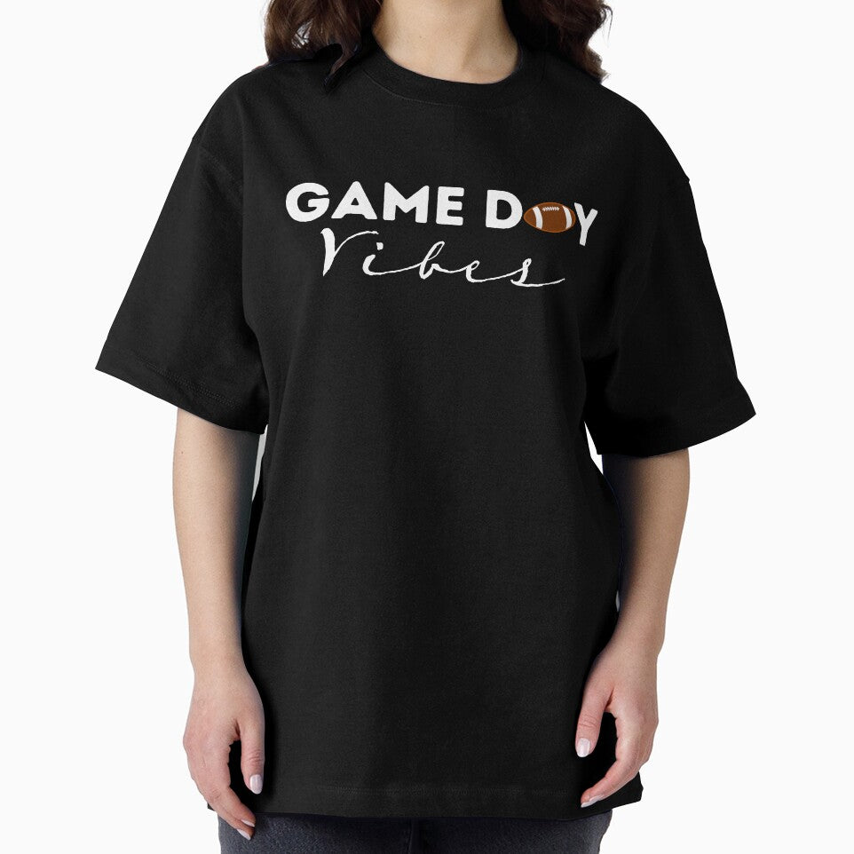 White Game Day Vibes by Jacksonsmerch