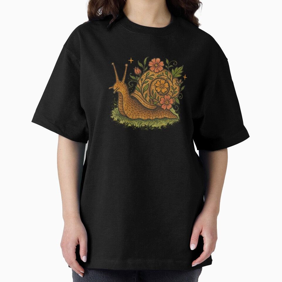 Floral Snail by FrictionMaxxing
