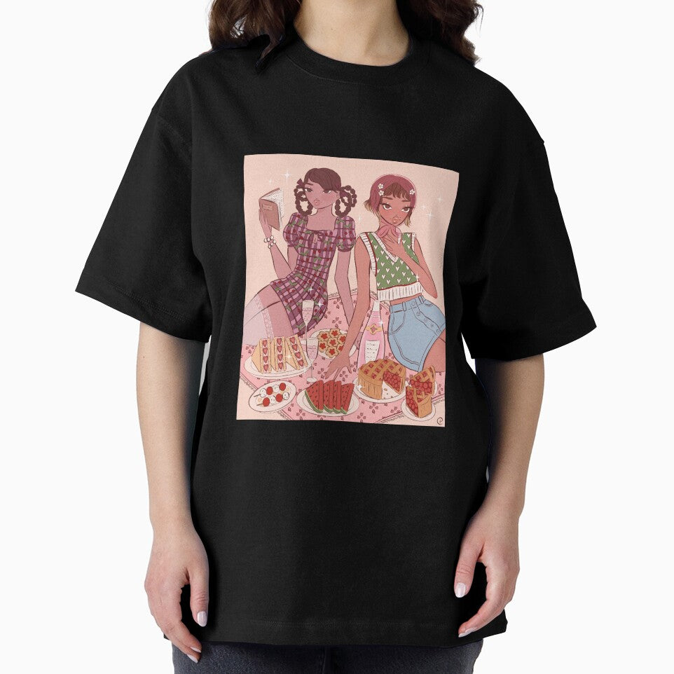 Cute Picnic Girls by tulipicetea