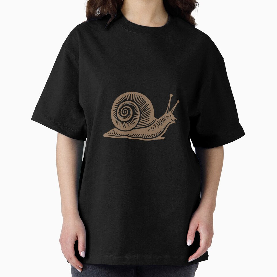 Minimalist Snail Design by JollyCritters