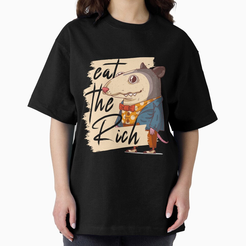 Eat the rich  - Racoon opossum by Mindy Bubble