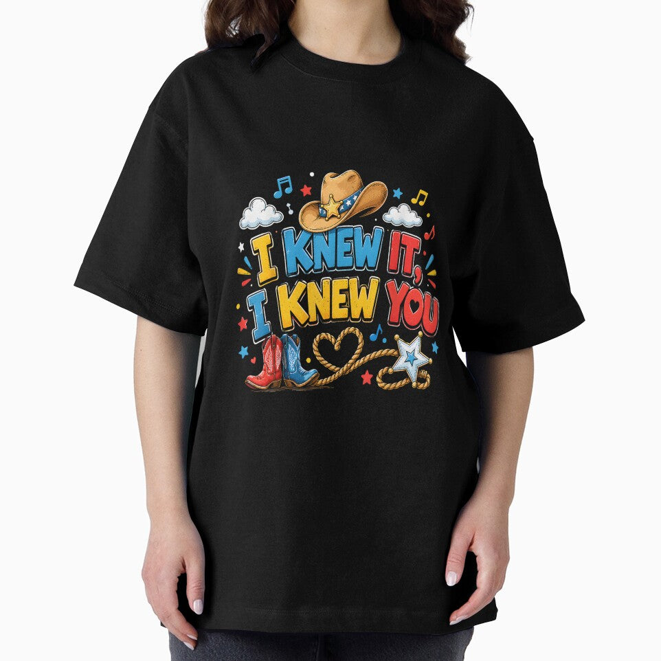 I Knew It I Knew You Funny Western Cowgirl Retro by mjohnson9
