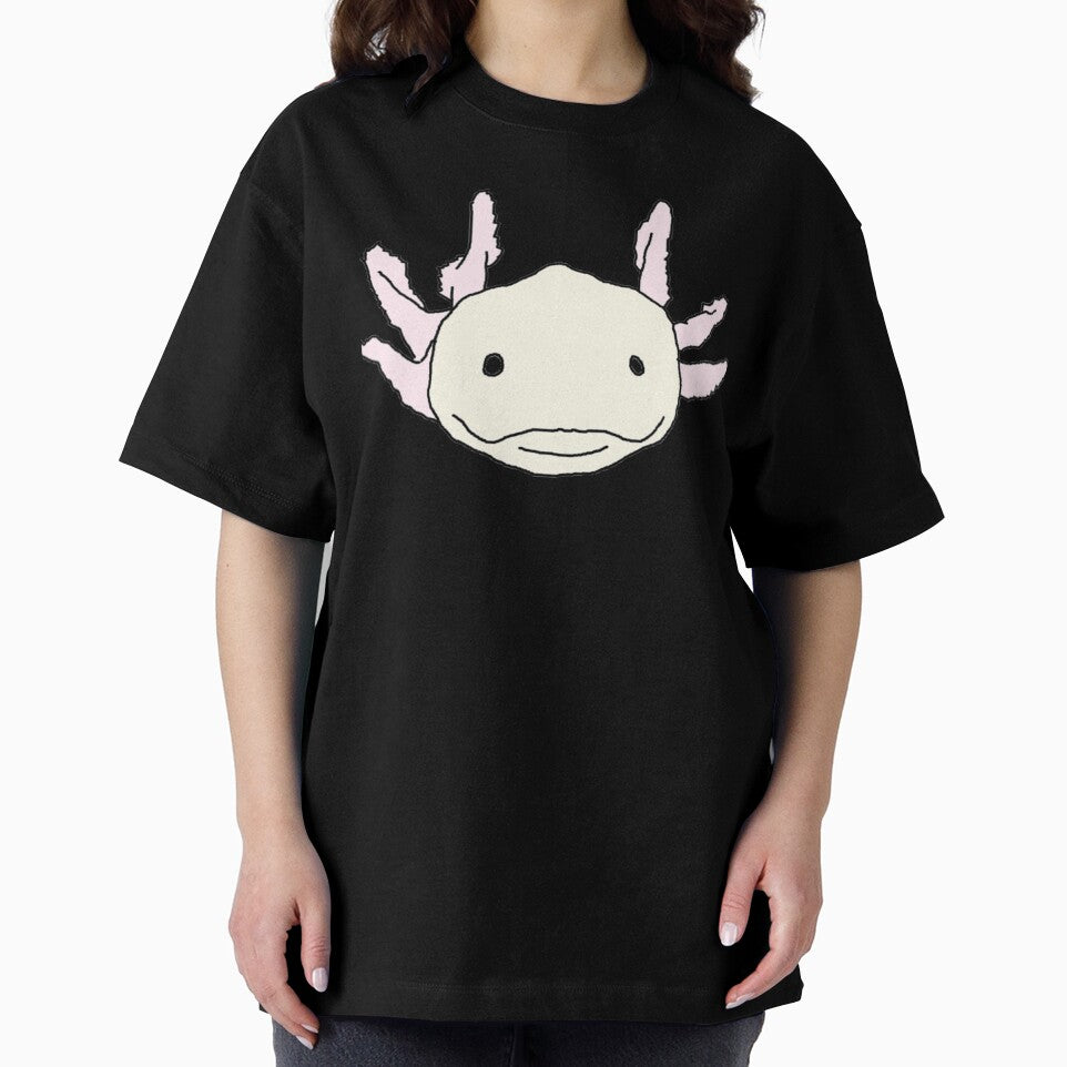 axolotl amphibian cartoon by Jaslyndizon