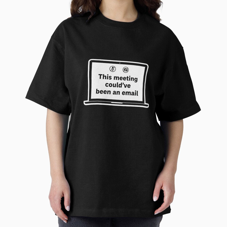 This Meeting Could’ve Been an Email Funny Remote Work Sticker Minimal Office Humor by ZYNORAworld