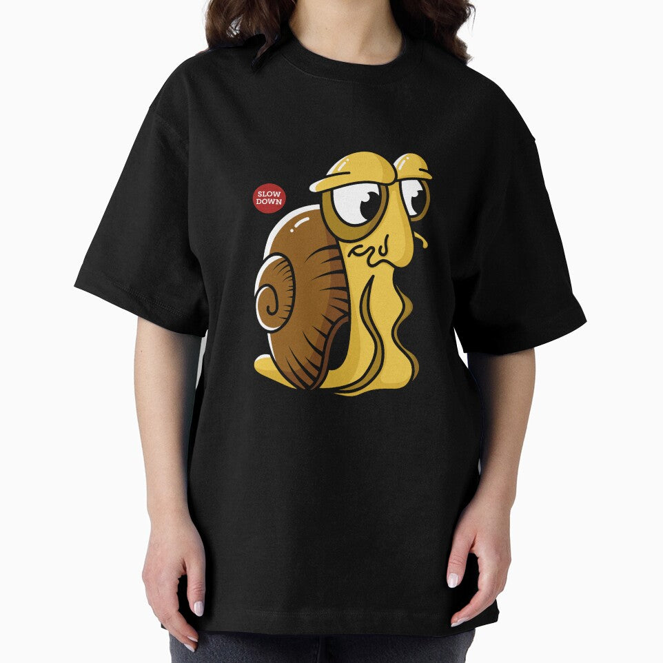 Snail It Slow by Maud Tee Art