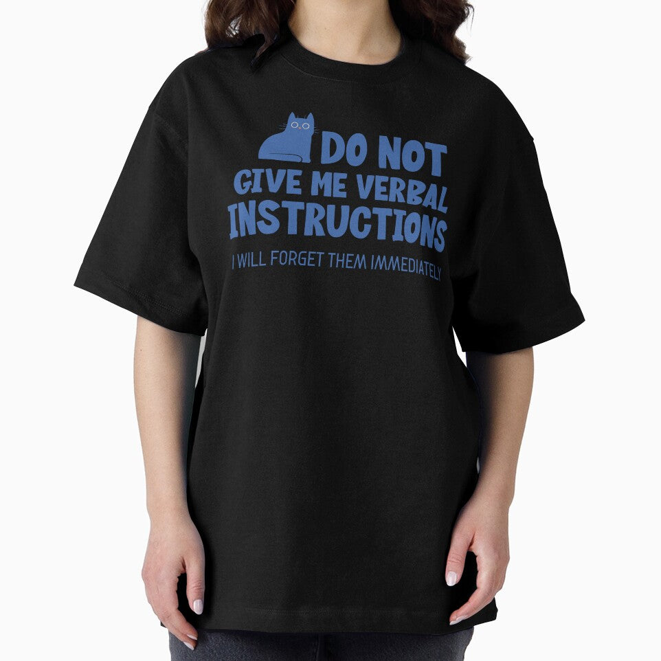 Verbal Instructions ADHD Autism Cat by Clara Hollins