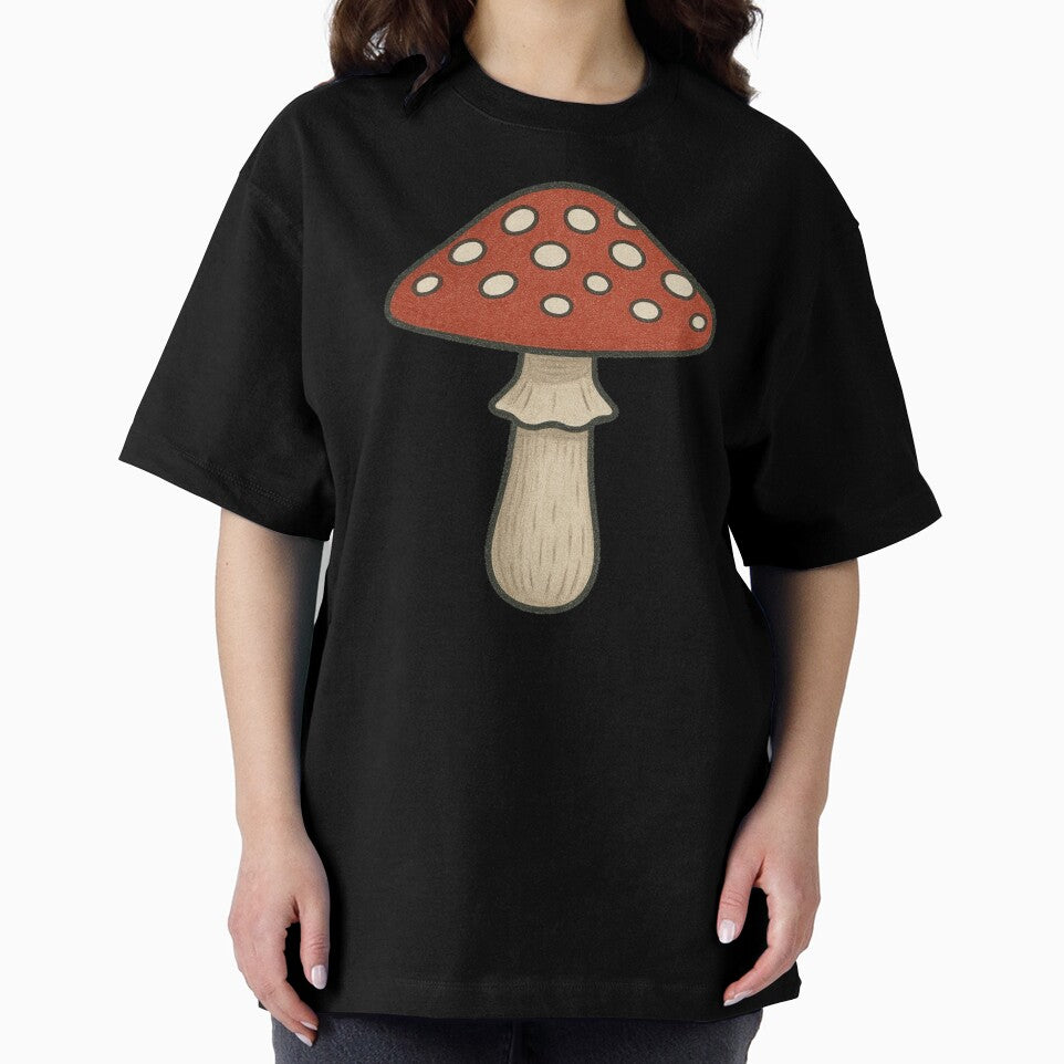 Fly Agaric Red Mushroom Illustration by Vendeloc