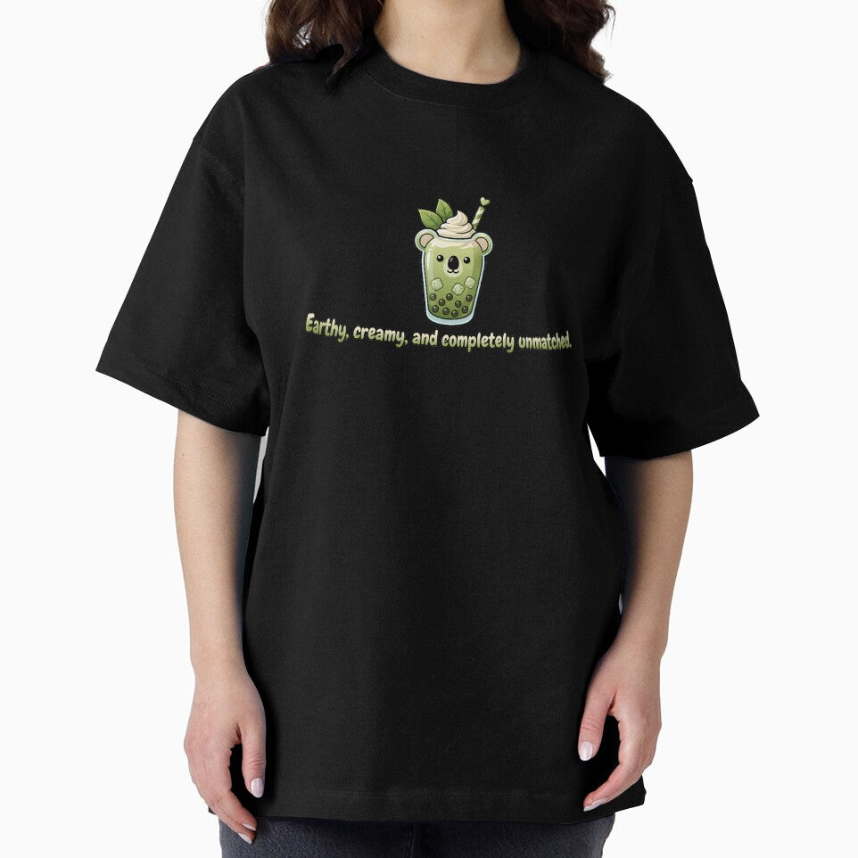 Cute Matcha Milkshake Earthy Creamy Completely Unmatched by BobaBunny76