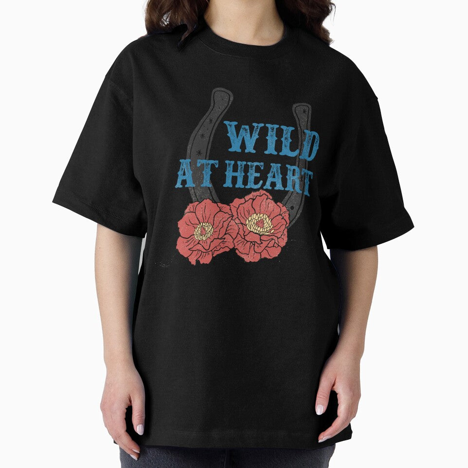 Wild at Heart Western Horseshoe Floral Boho by ElishaKayne