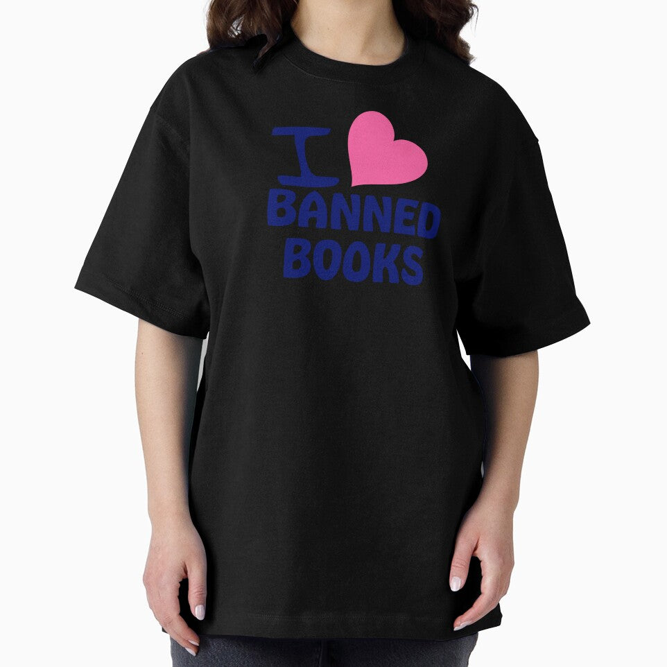 I Love Banned Books | Book Aesthetic | Banned Books | Anti Censorship | Bookish | Book Girl | Book Aesthetic by ShoniwDesigns