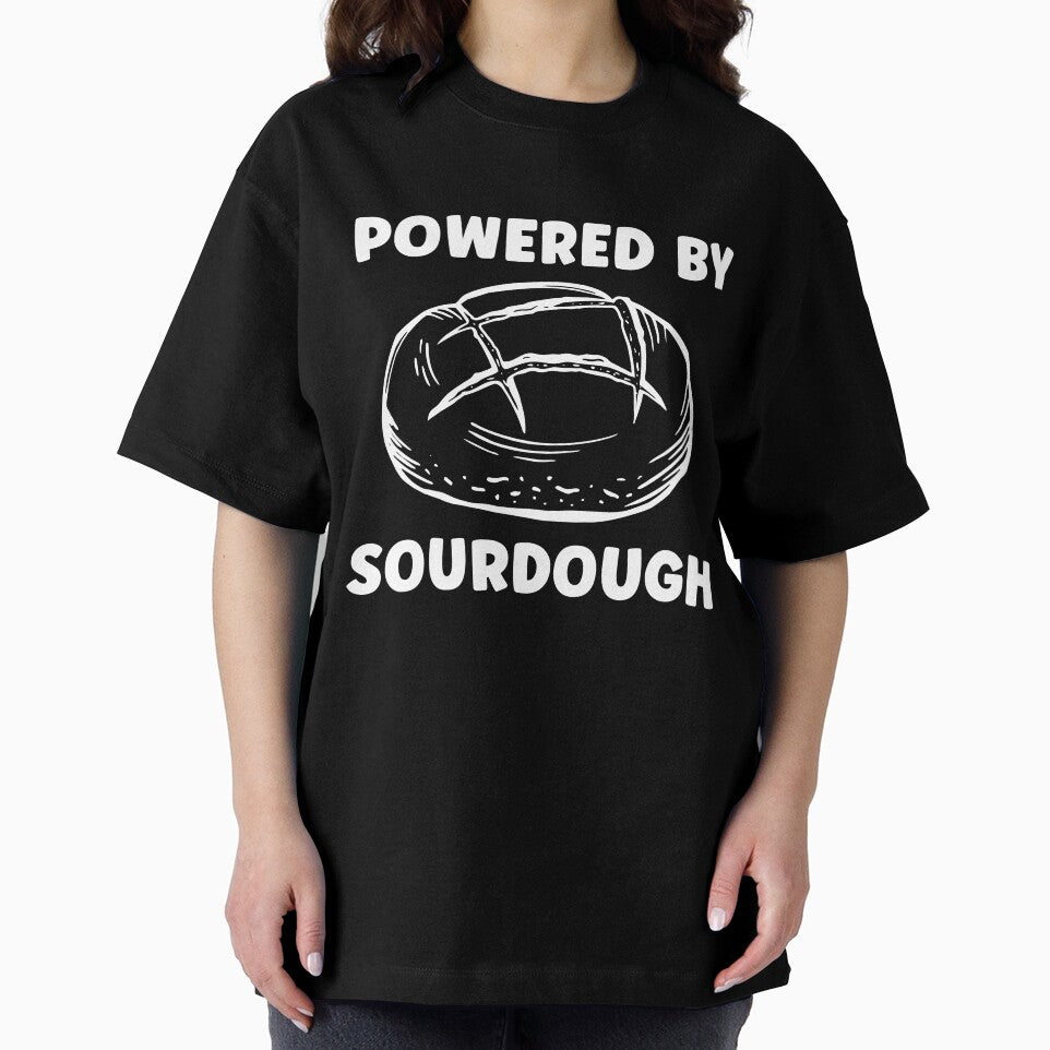Powered by Sourdough Bread Funny Baking by BlueBerry-Pengu