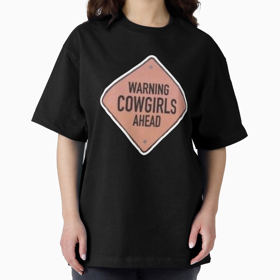 Warning Cowgirls Ahead Sign by OutdoorDesign