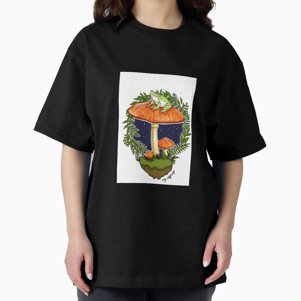 Froggy on a toadstool by IvyInferno
