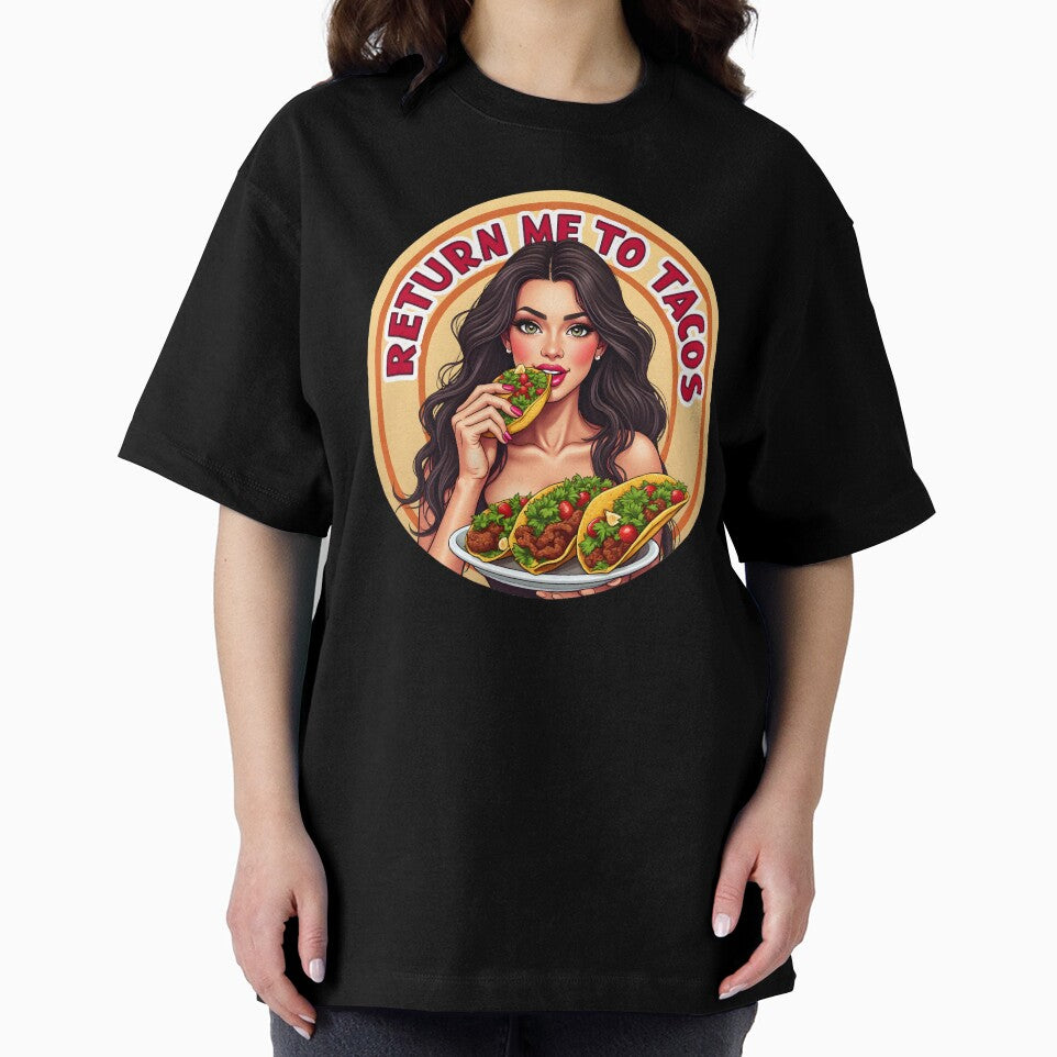 A beautiful woman eating tacos by BDLdesigns