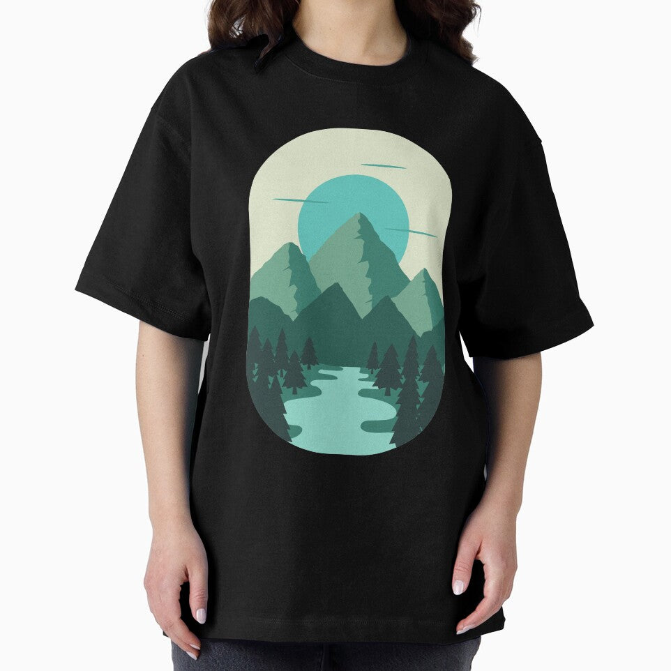 Mountains and Lake, Forest, Into the Wild by bluesky26