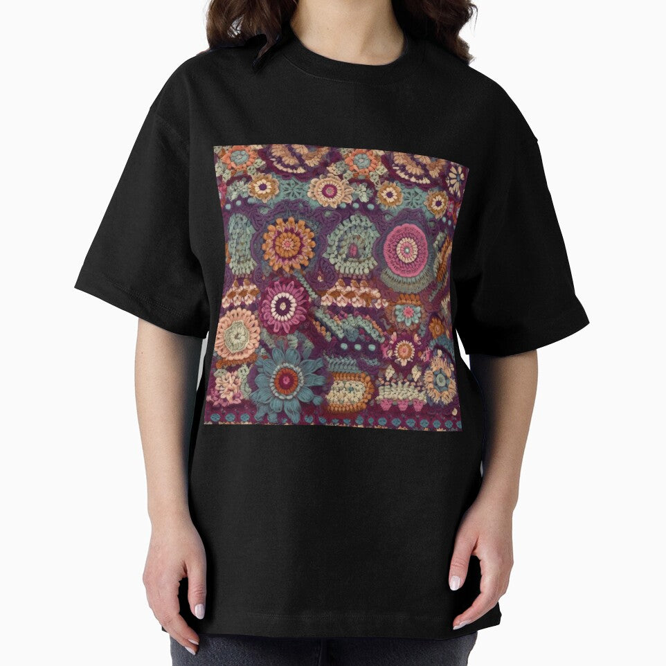 Bohemian Crochet Flower Patchwork - Intricate Yarn Art Pattern by pinkal