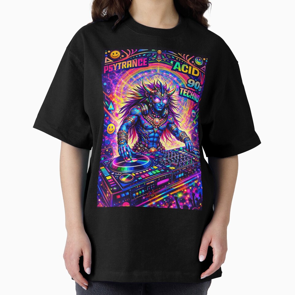 Cosmic Psytrance DJ – Acid 90s Techno Neon Festival by Dominik1994