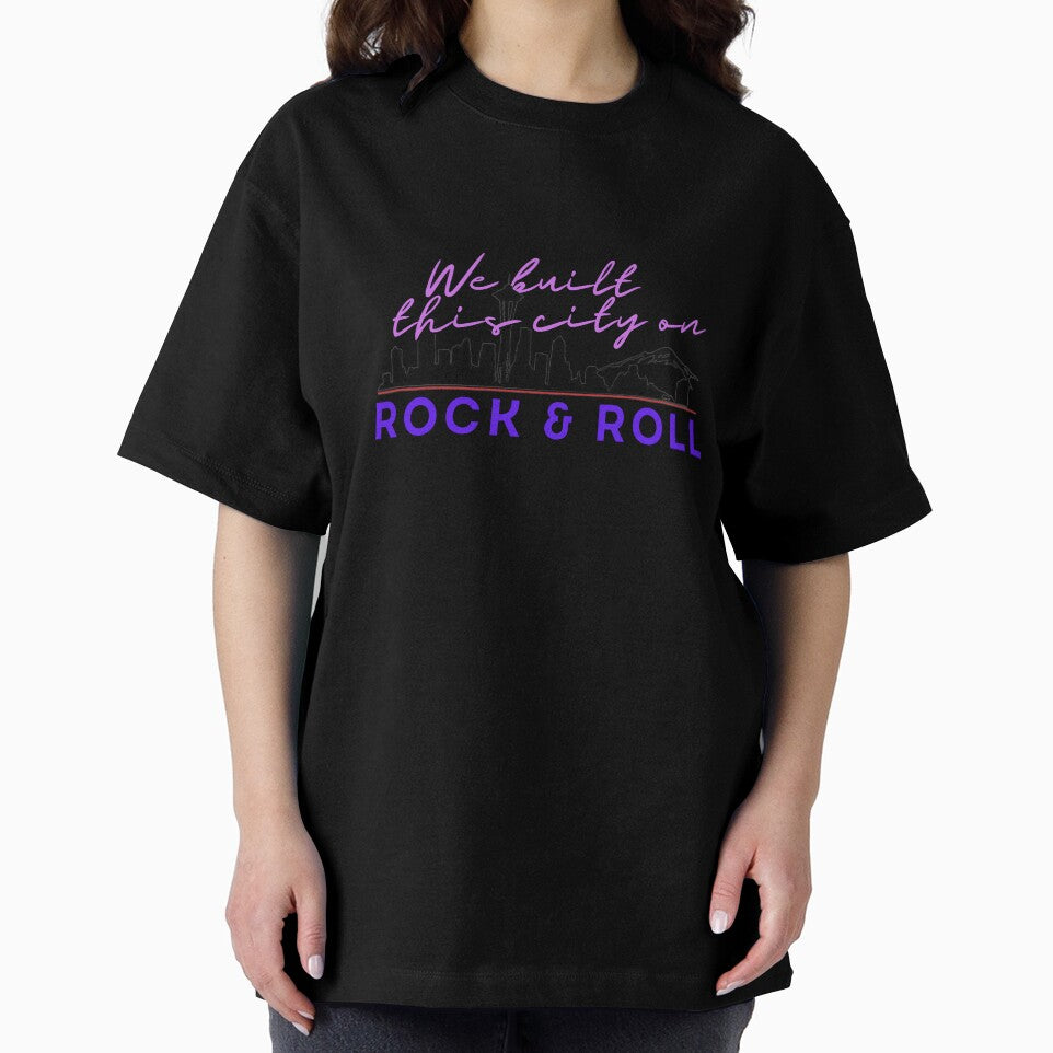 We Built this City - Seattle, Purple by Mean-Musician
