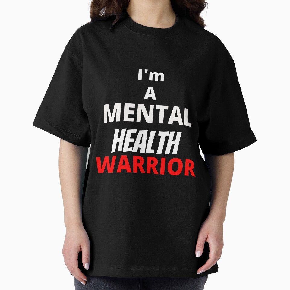 Mental Health Warrior T-shirt by SKTEESIGN