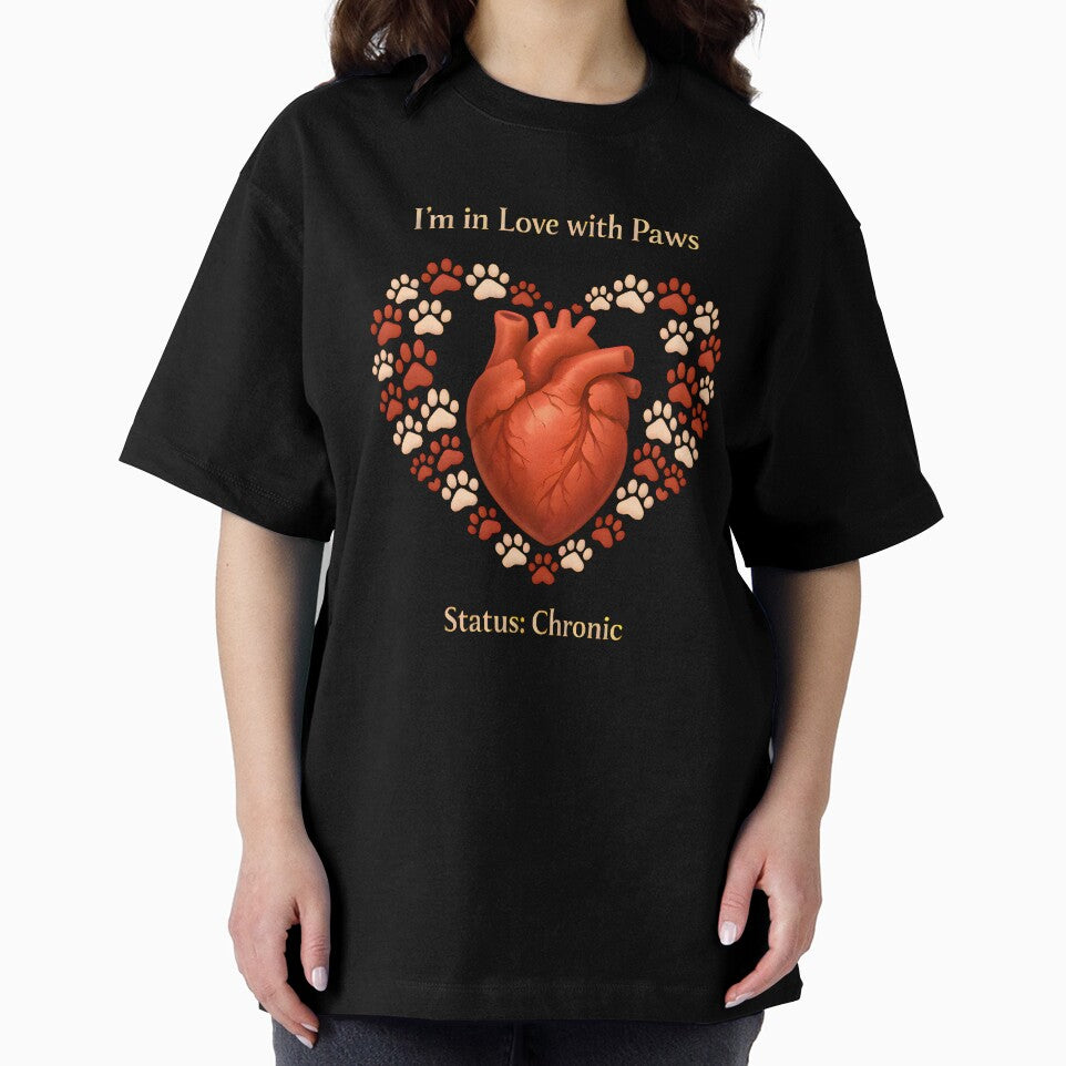 I’m in Love with Paws – Status: Chronic | Veterinary Valentine Design by Bettybee00