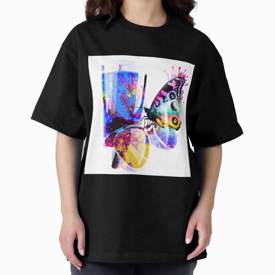 Butterfly #2 - Solid White Background by ArtSea-Bubble