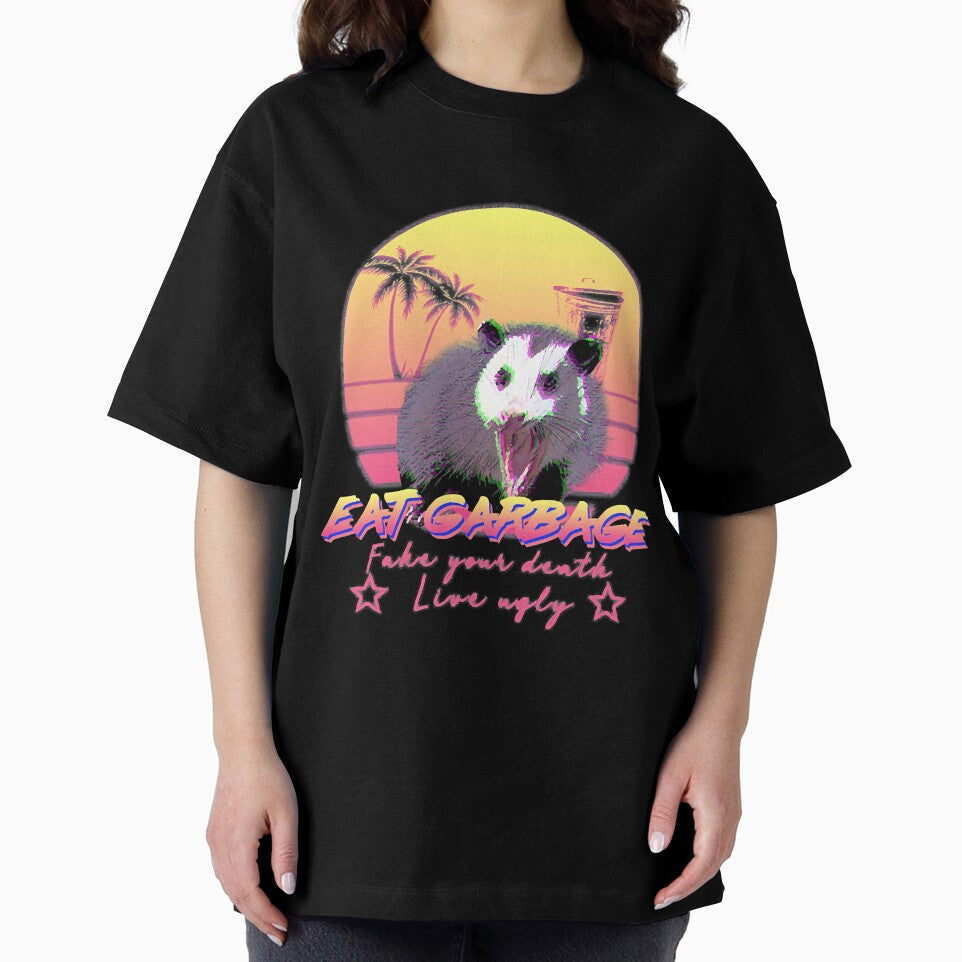Eat Garbage! Fake your death, Live ugly Possum Aesthetic by Gustave1df