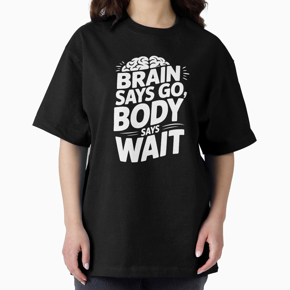 Brain Says Go, Body Says Wait by theartfulaspie