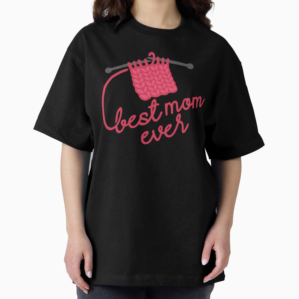 Best Knitting Mom Ever 2026 – Cute Yarn & Needles Design for Crochet & Knitting Lovers Gift by artworkathome