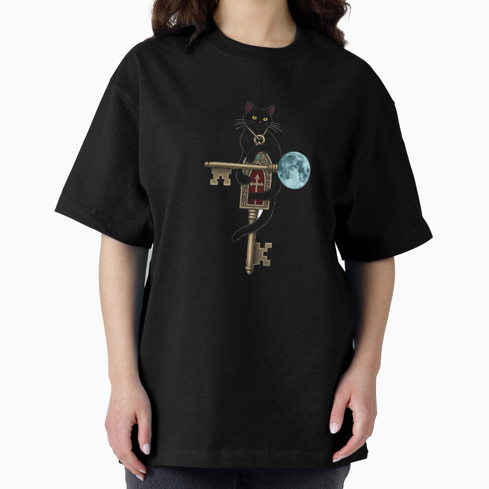 Black Cat Chapel Key by IllumeInk