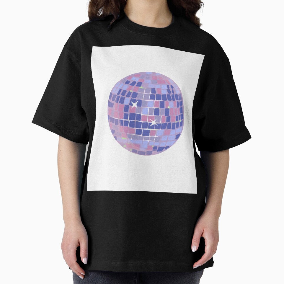 Pastel Disco Ball Poster – Retro Dance Aesthetic by Levision