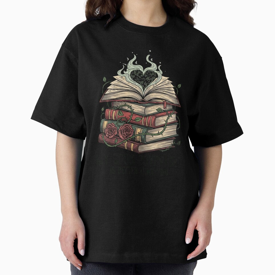 My Book Boyfriend Is Better Than You - Dark Academia Reading T-Shirt by AshronDigital