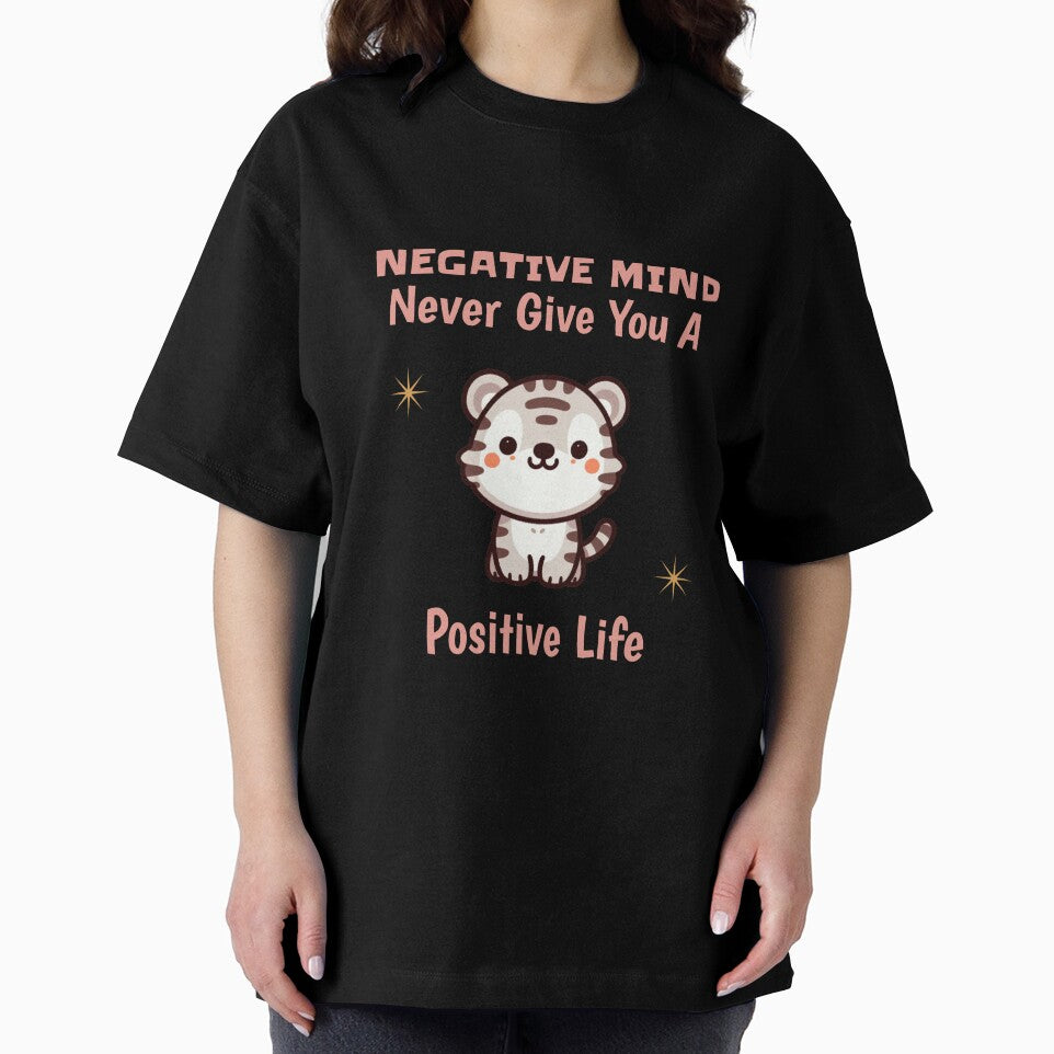 negative mind never give you a positive life Tiger by LemuellTrends