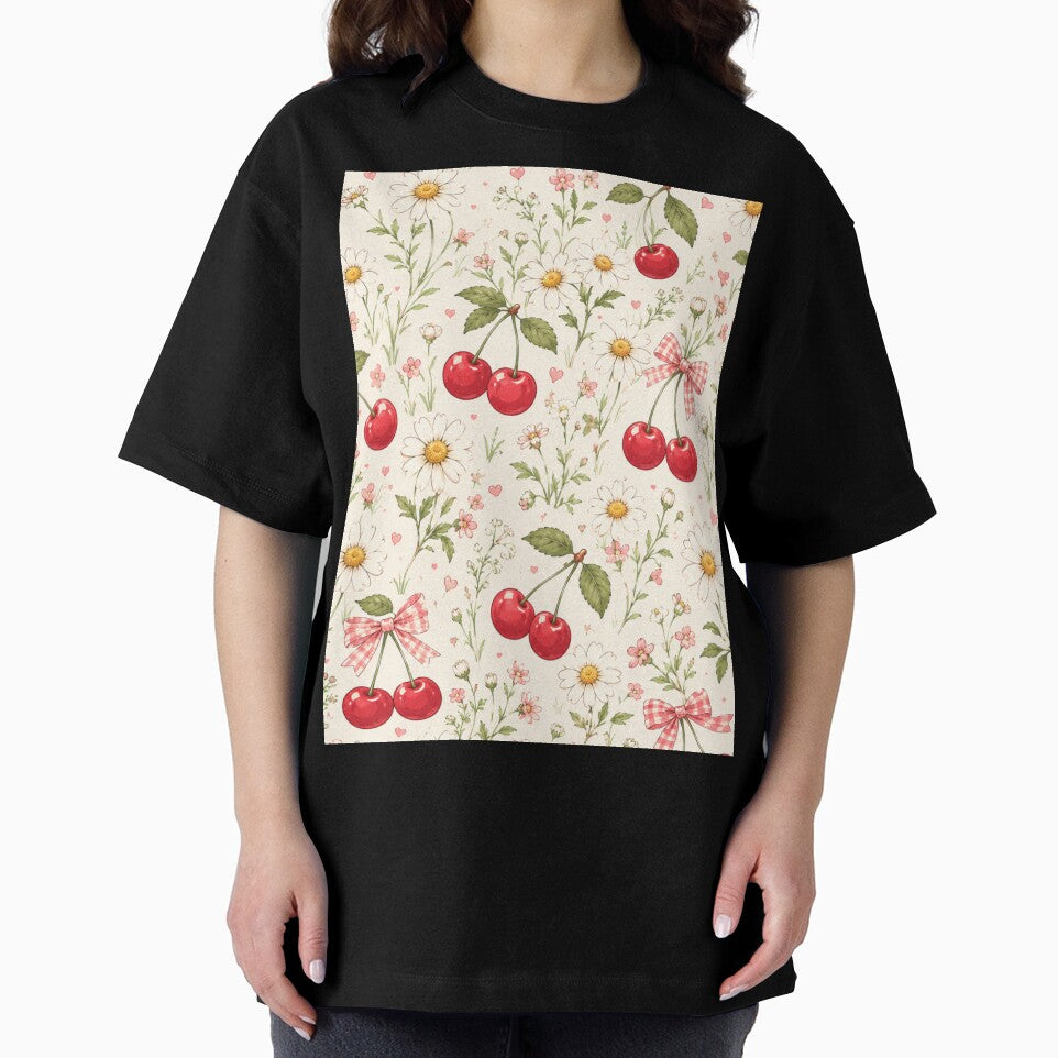 Cherry Daisy Meadow Pattern by Aramdesing