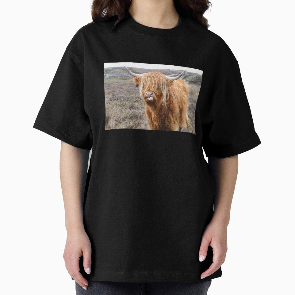 Funny Shaggy Highland Cow by TheAnimalZ00