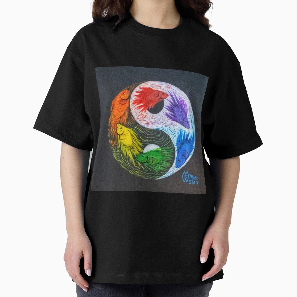 Betta Yin Yang by Matt Starr Fine Art