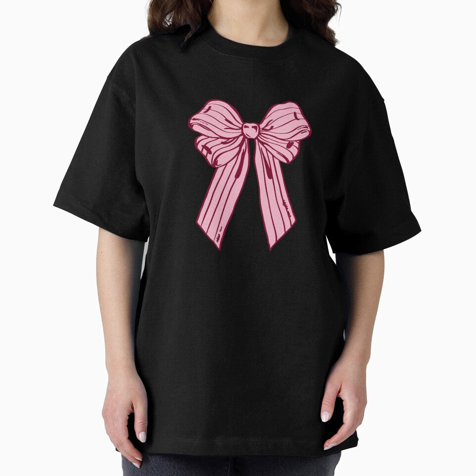 Pink Coquette Ribbon Bow by Kusaka.art