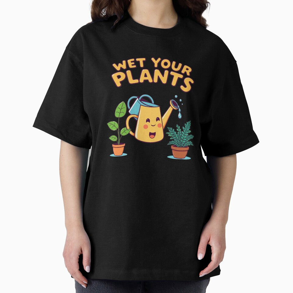 Wet Your Plants - Funny Naughty Gardening Gift for Plant Moms by Karma Arts
