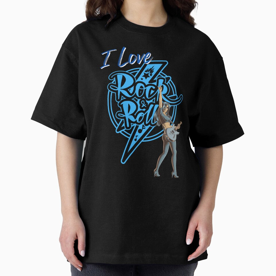 I Love Rock & Roll - Lt Blue, Dark by Mean-Musician