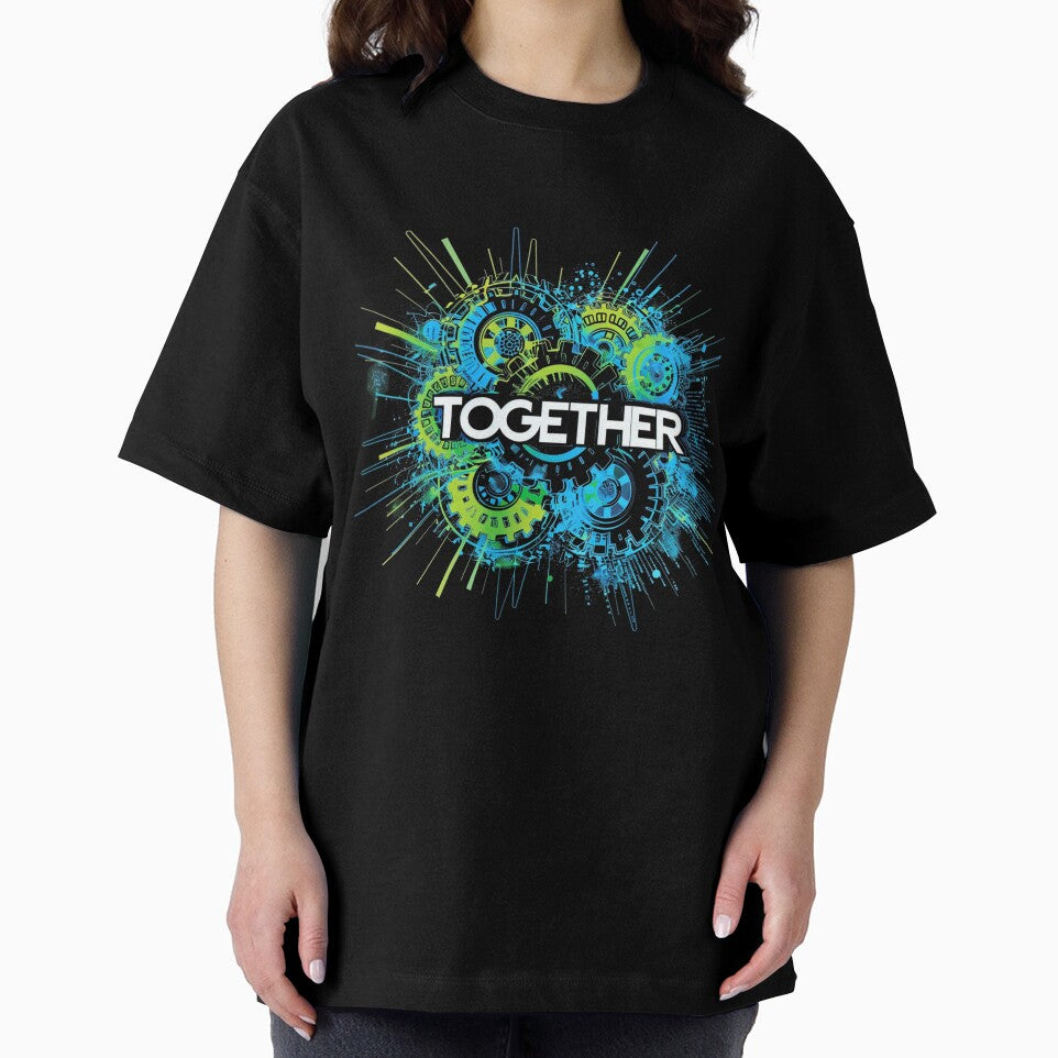 better together – collaboration by RetroWaveArtCo