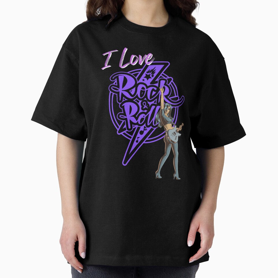 I Love Rock & Roll - Purple, Dark by Mean-Musician