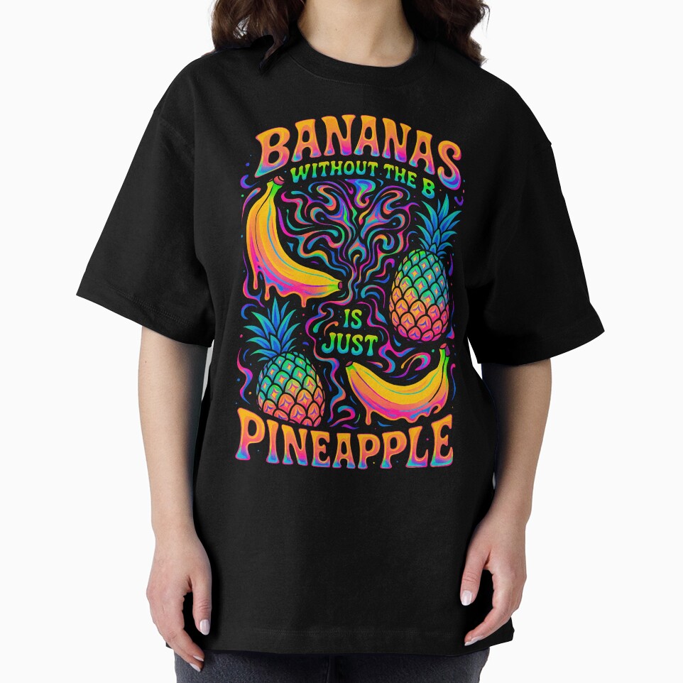 Bananas Without the B – Trippy Psychedelic Art by BrBrDesign