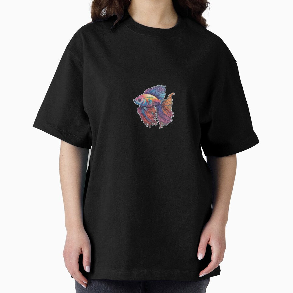 Rainbow Betta Fish by cheri-lychee