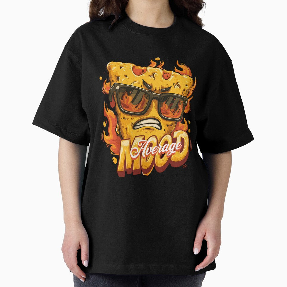 Nacho Average Mood, Funny Spicy Snack Design by Bliss Find And Design