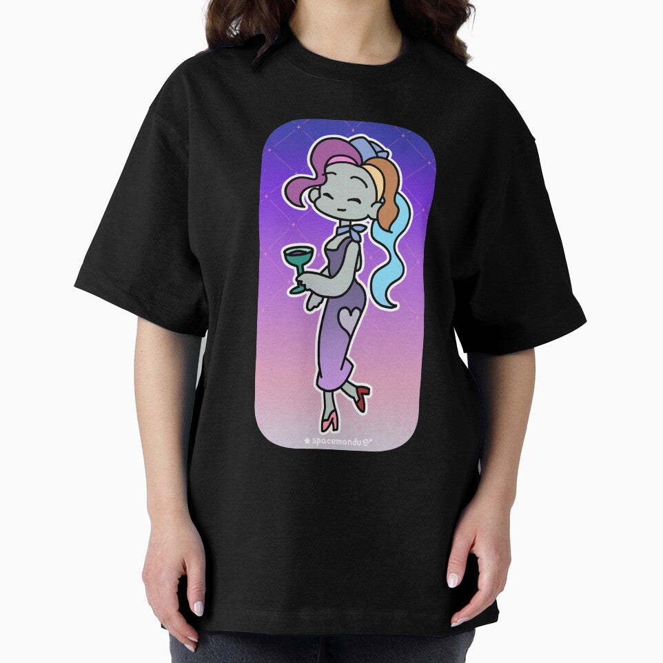 Spaceship attendant by space-mandu