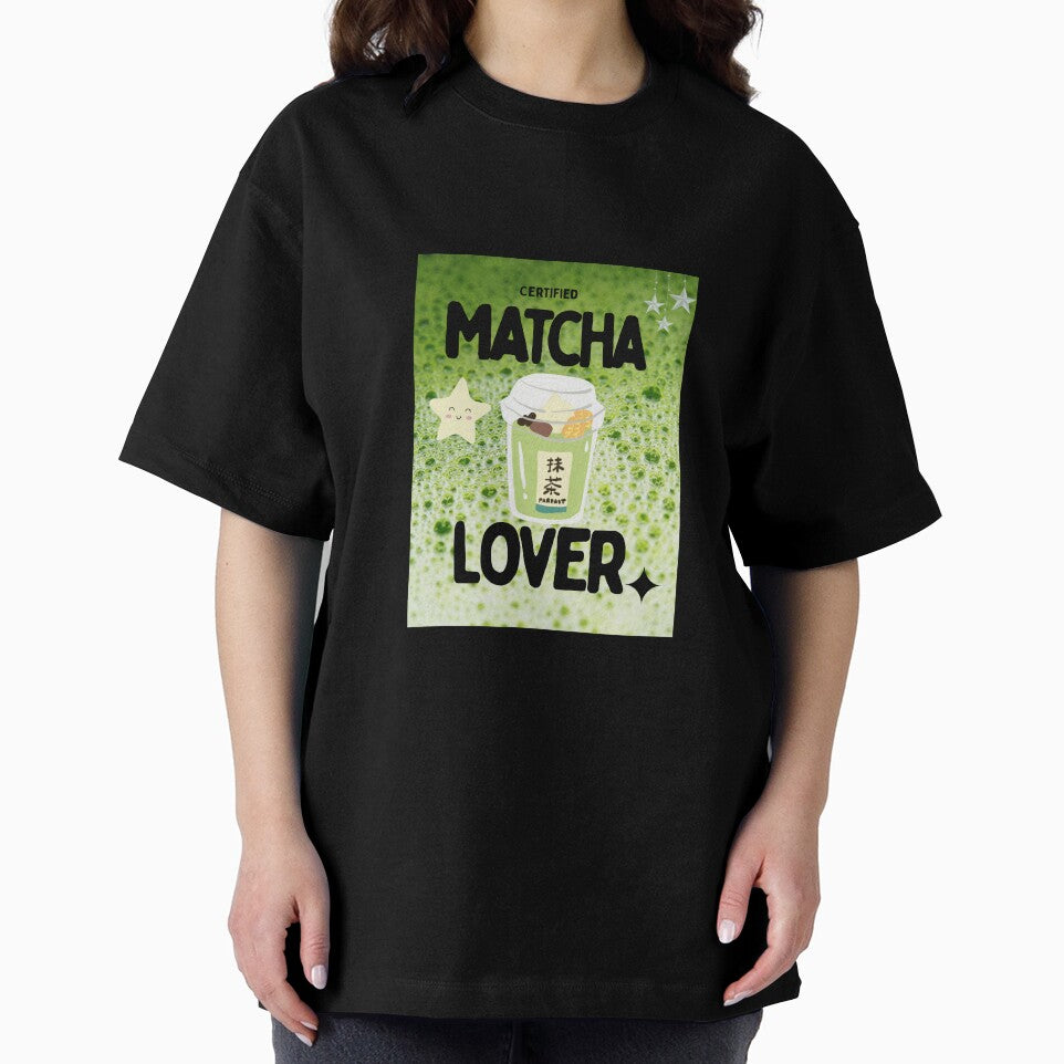 Cute Kawaii Matcha Latte Aesthetic design by Vkcha
