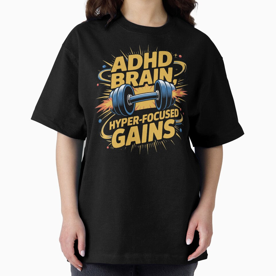 ADHD brain, hyperfocused gains, ADHD fitness by NoetherSym